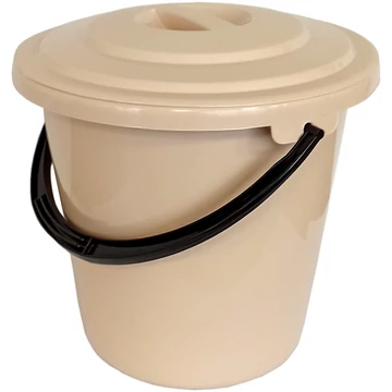 Jotta Nino vödör tetővel 10 l bézs