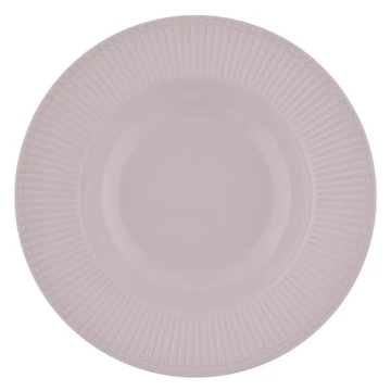 Ambition Curly Mély tányér 22 cm rózsaszín