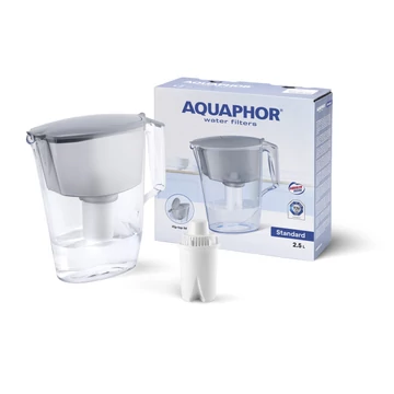 Aquaphor Standard Vízszűrő kancsó  2,5 l szürke  B15