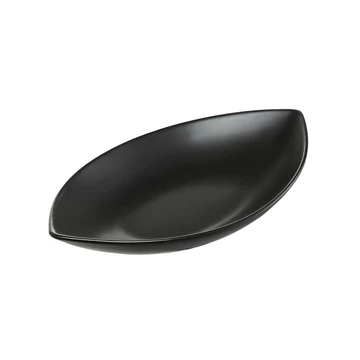 Ambition Salsa tálka csónakforma 21 cm fekete