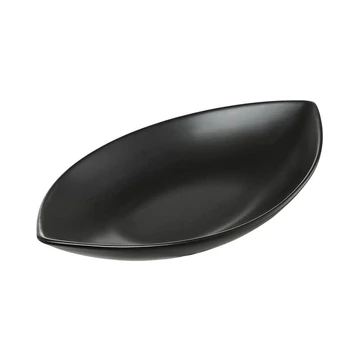 Ambition Salsa tálka csónakforma 26 cm fekete