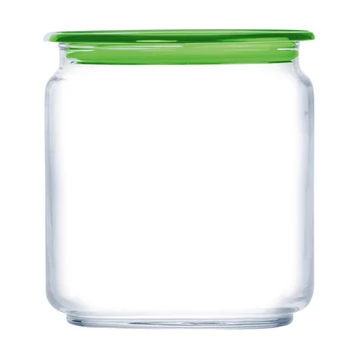 Luminarc Plano tároló üveg 750 ml zöld