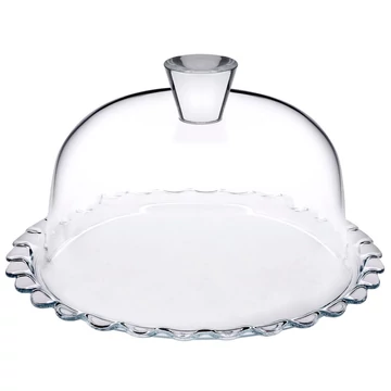 Pasabahce Patisserie tortatál búrával 24 cm