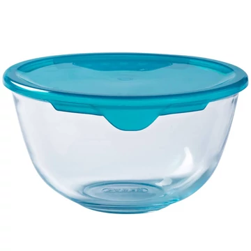 Pyrex Prep&amp;Store hőálló üvegtál műanyag tetővel 16 cm 1 l