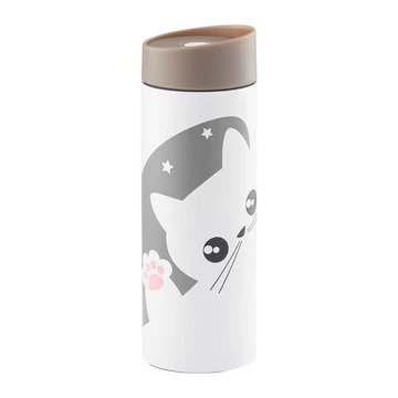 Ambition Kitty termoszbögre 350 ml fehér