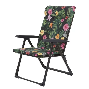 Patio Bilbao XL összecsukható kerti szék  színes virágos