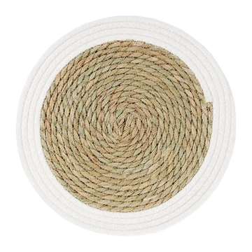 Ambition Boho Natural asztali alátét 35 cm fehér