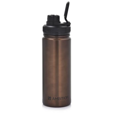 Ambition Gym kulacs 550 ml barna