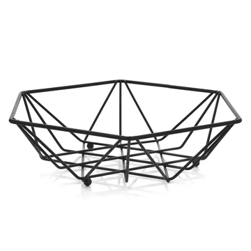 Ambition Decor gyümölcskosár 26 cm fekete