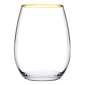 Pasabahce Amber vizes pohár szett 570 ml 6 darabos arany