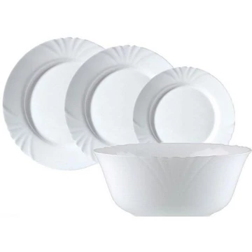 Luminarc Cadix étkészlet 19 részes fehér