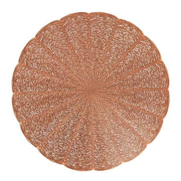 Ambition Glamour tányéralátét 38cm rosegold