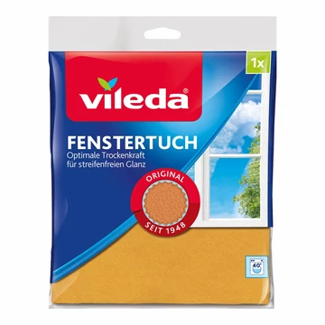 Vileda ablaktörlő kendő 30% mikroszállal