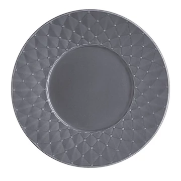Ambition Glamour desszert tányér 20.5 cm szürke