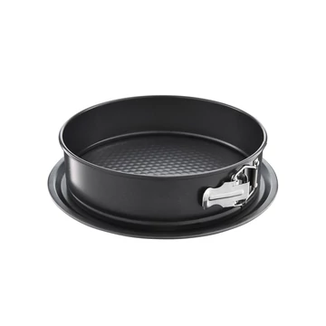 Ambition Lukrecja csatos tortaforma 28 cm fekete (széles aljjal)