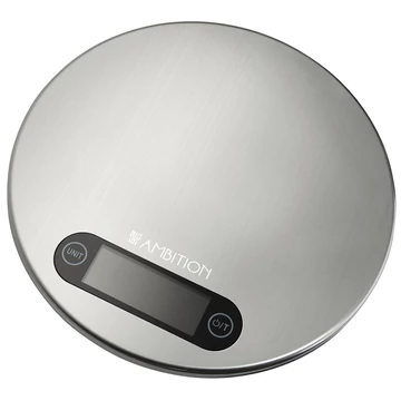 Ambition Steel konyhai mérleg 5kg