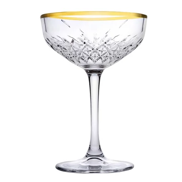 Pasabahce Timeless martinis pohár szett 255 ml 4 darabos arany