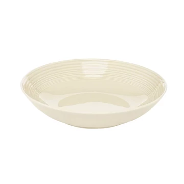 Ambition Linea mély tányér 23 cm bézs