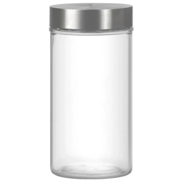 Domotti Milos kerek tároló üveg 1300 ml