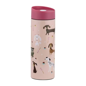 Ambition Pets termoszbögre 400 ml kutya rózsaszín