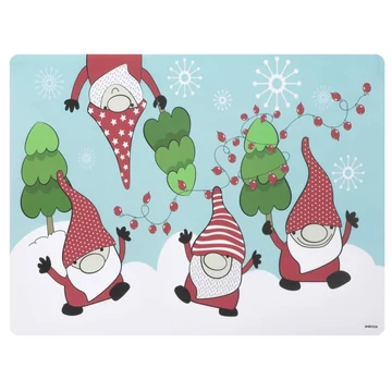 Ambition Gnome tányéralátét 40x30 cm díszítő manók