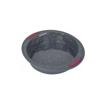 Ambition Felice torta forma szilikon 25 cm fekete merevítéssel