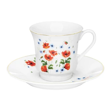 Domotti Poppies kávés készlet 12 részes