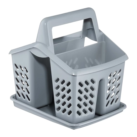 Domotti Asca evőeszköz szárító 4 rekeszes szürke