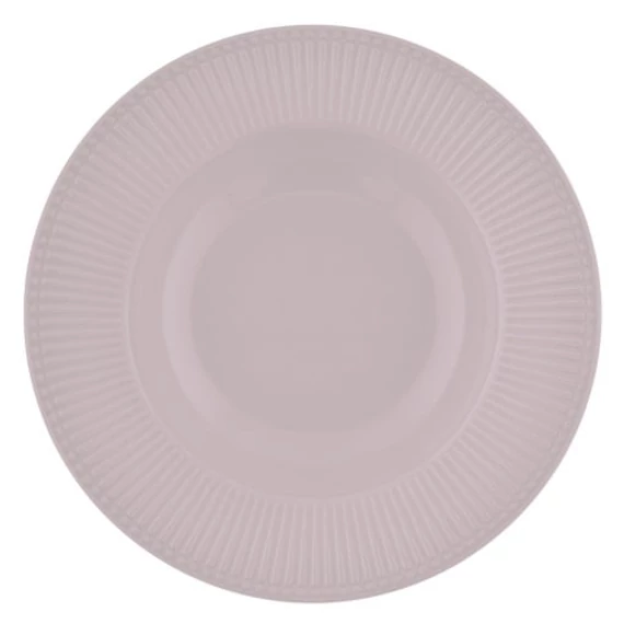 Ambition Curly Mély tányér 22 cm rózsaszín