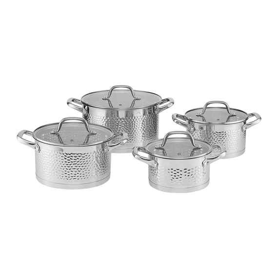 Ambition Bubble fazék készlet 8 részes (16/18/20/24 cm) indukciós