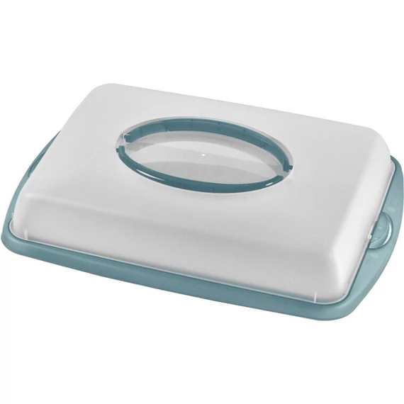 Domotti Dolce sütemény tároló 43x31x9 cm zöld