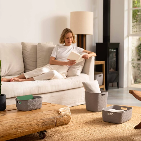 Curver Softex kosár 37,9X29,2 cm bézs