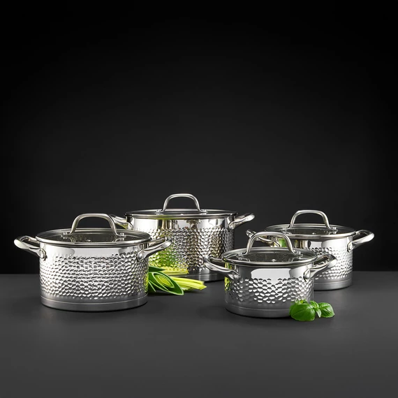 Ambition Bubble fazék készlet 8 részes (16/18/20/24 cm) indukciós