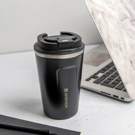 Ambition Spark termoszbögre 380 ml fekete
