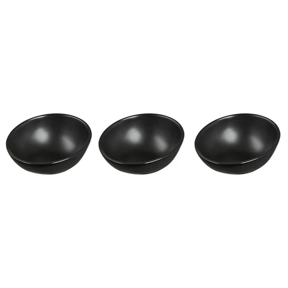 Ambition Salsa tálka szett 7.5 cm 3 részes fekete