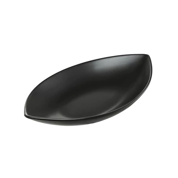 Ambition Salsa tálka csónakforma 21 cm fekete