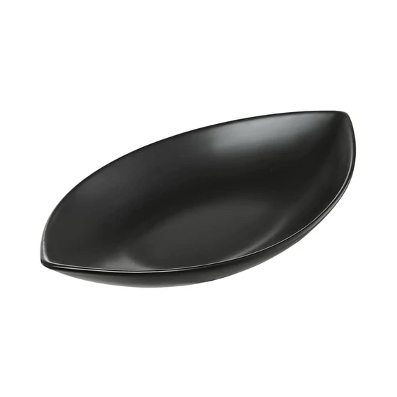 Ambition Salsa tálka csónakforma 26 cm fekete
