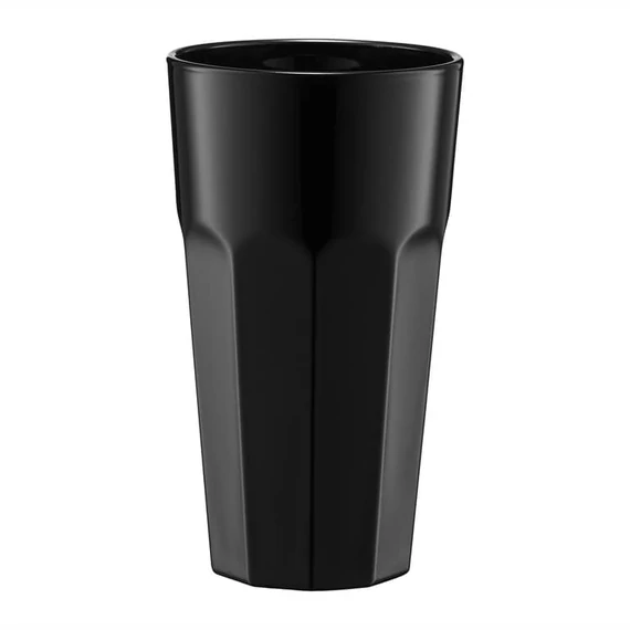 Ambition Black üveg pohár 330 ml