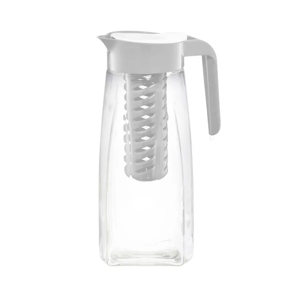 Ambition Fiesta kancsó szűrővel, tetővel 1.5 l szürke