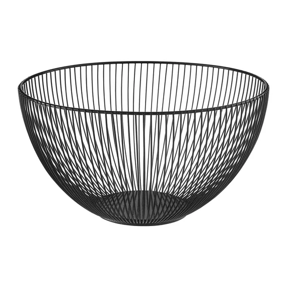 Ambition Decor kosár 24 cm fekete