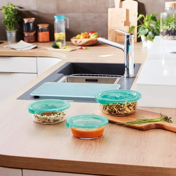 Luminarc Keep'n'Box Lagoon tál tetővel 920 ml