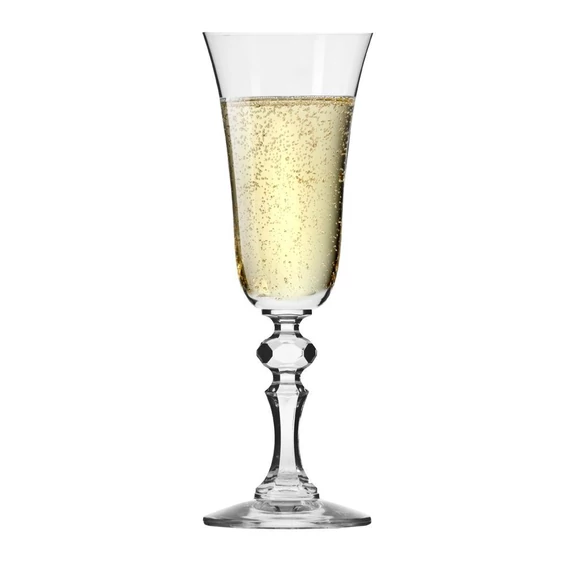 Krosno Krista pezsgőspohár készlet 150 ml 6 darabos