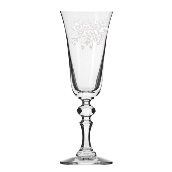 Krosno Krista Deco pezsgőspohár készlet 150 ml 6 darabos