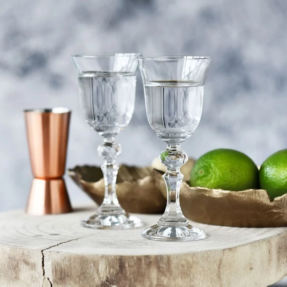 Krosno Krista röviditalos pohárkészlet 50 ml 6 darabos