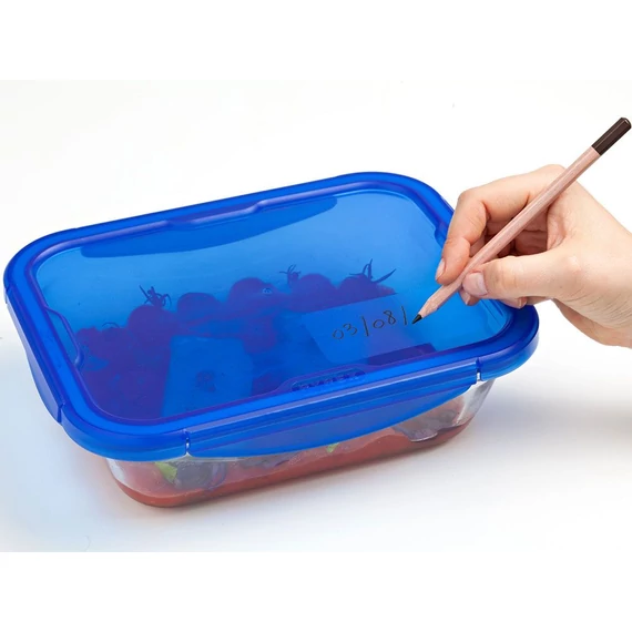 Pyrex Cook&Go sütőtál műanyag tetővel 20.6x15.5 cm 0.8 l