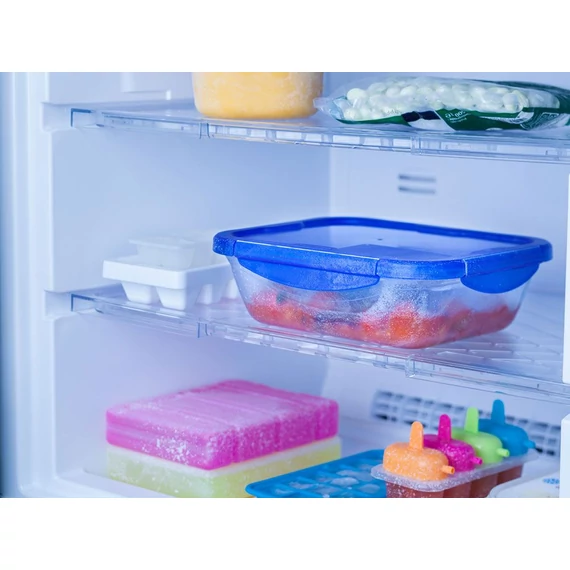 Pyrex Cook&Go sütőtál műanyag tetővel 20.6x15.5 cm 0.8 l