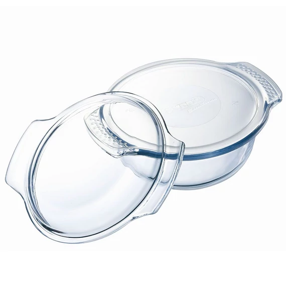 Pyrex Classic kerek hőálló edény fedővel 5 l