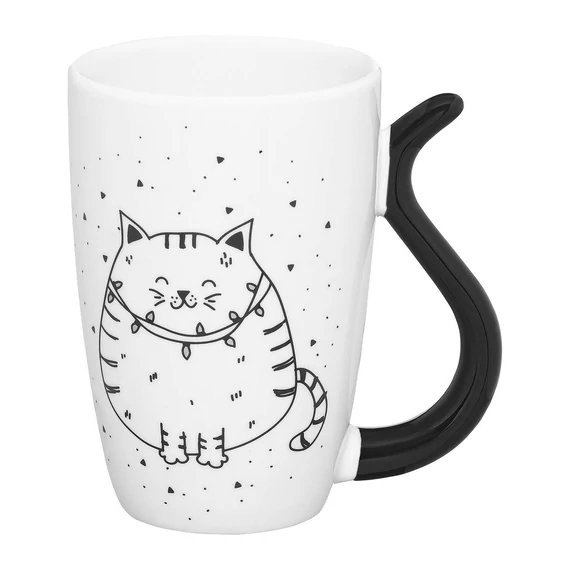 Ambition Black Cat bögre 380 ml cica