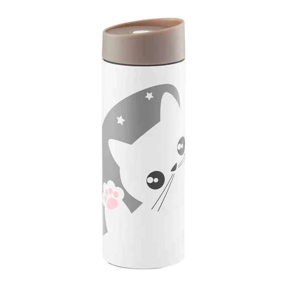 Ambition Kitty termoszbögre 350 ml fehér