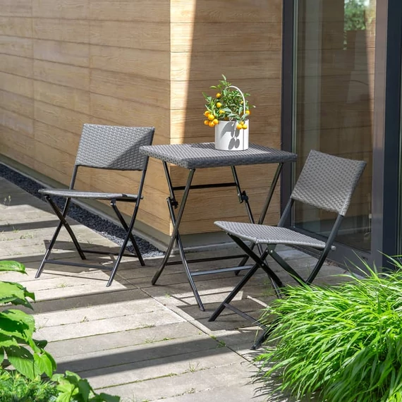 Patio Boston kerti bútor garnitúra szürke